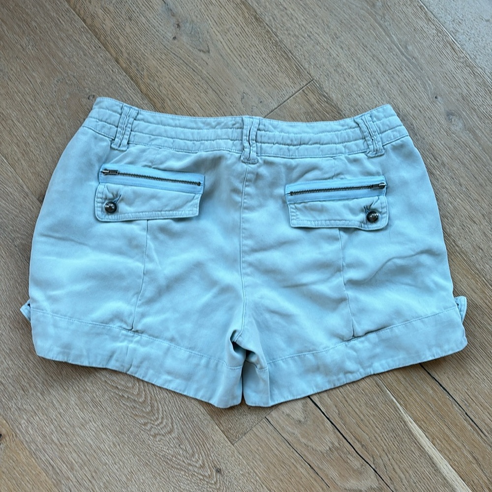 Da-Nang Silk Roll Tab Shorts Size M - Picture 2 of 7